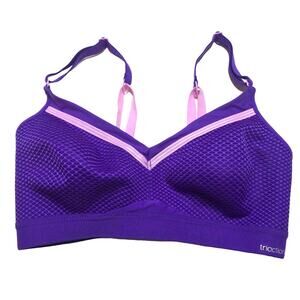 Triaction by Triumph Free Motion Sports Bra Purple Size 34D